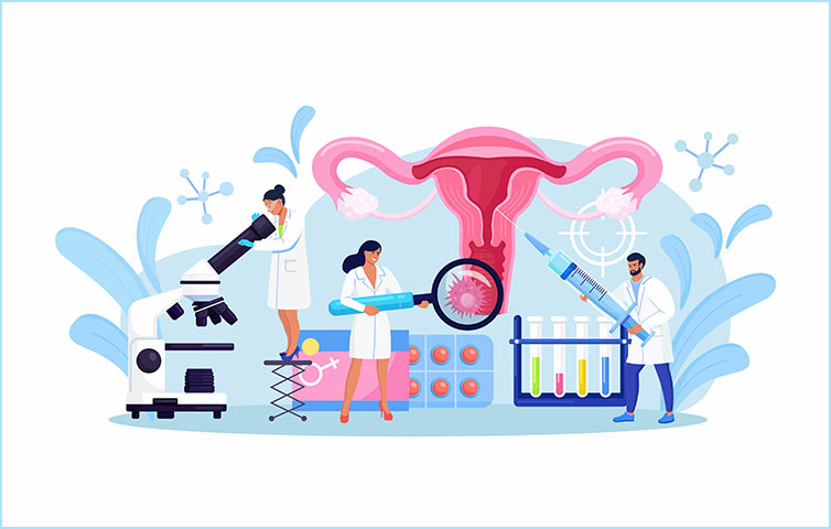 Cancer of cervix, papillomavirus